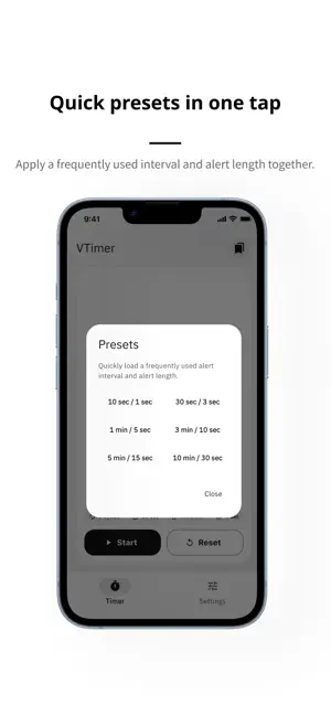 VTimer: Custom Interval Timer screenshot 3