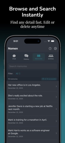 Nomen Memory screenshot