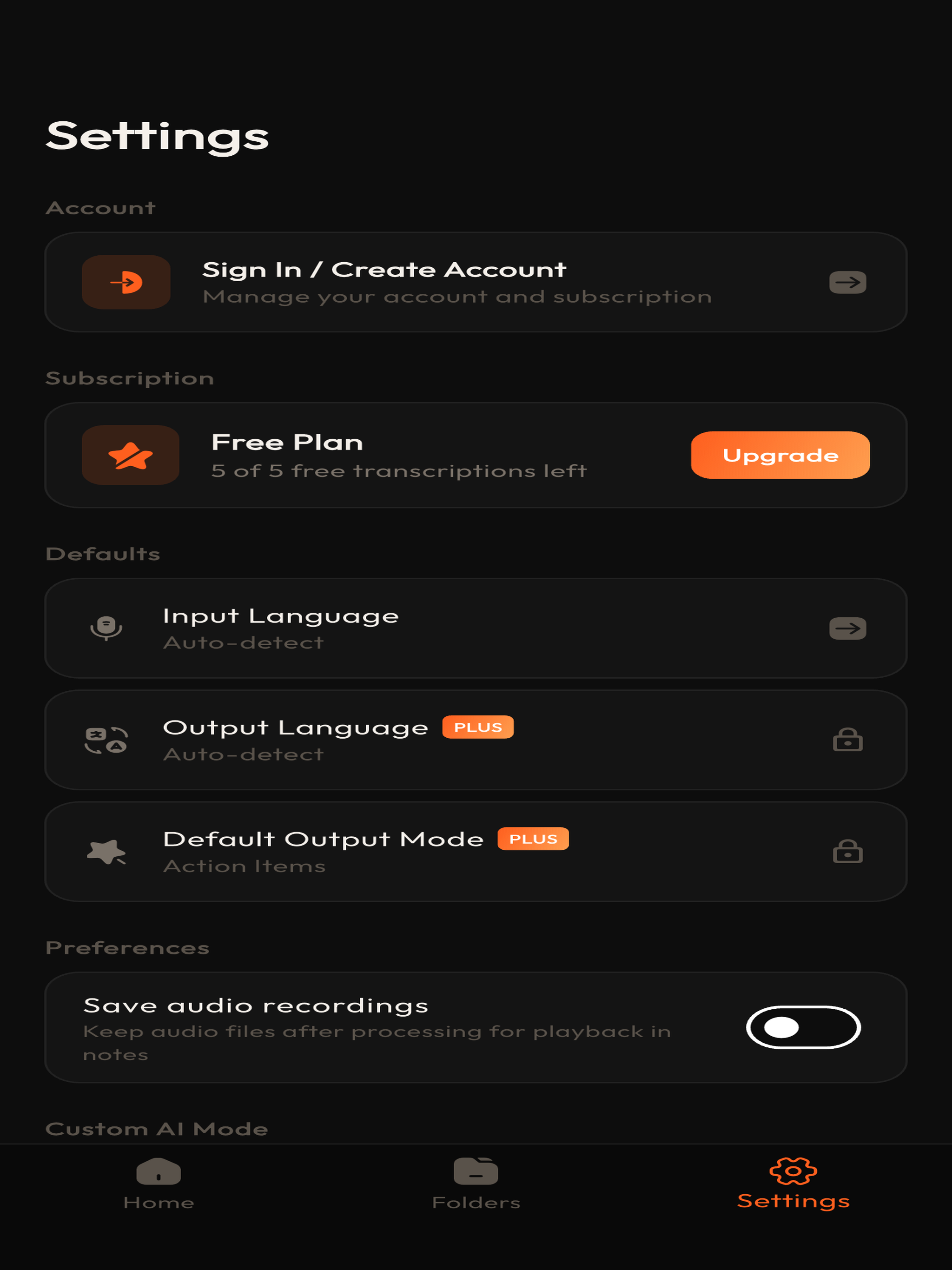 VoxScribe: Transcribe Audio AI screenshot 9