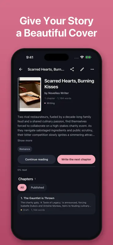 Novelleo: AI Book Writer screenshot 6 of 8