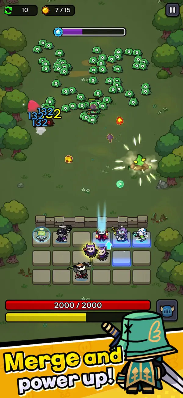 Hero Blasters: Defense Hack screenshot 2 - game app interface