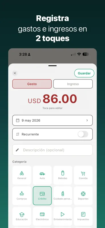 Flujo: Controla tus gastos screenshot 2 of 5