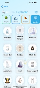 Animal Habitats Explorer screenshot