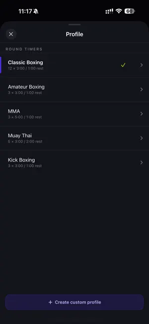 Ring Timer: Combat Sports screenshot 2