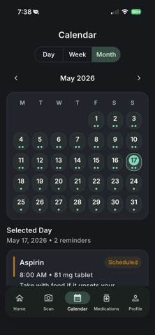 Capsule+ - Medication manager Screenshot 2 of 6