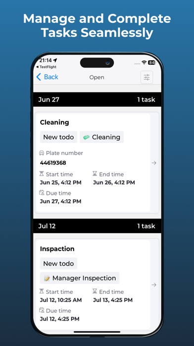 Autofleet Rental Screenshot