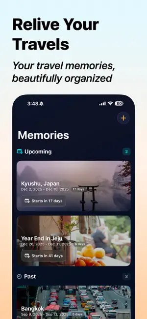 Tabi: Travel Journal screenshot 1