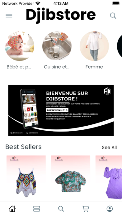 Djibstore Marketplace Screenshot