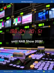 nab show countdown ipad bildschirmfoto 1
