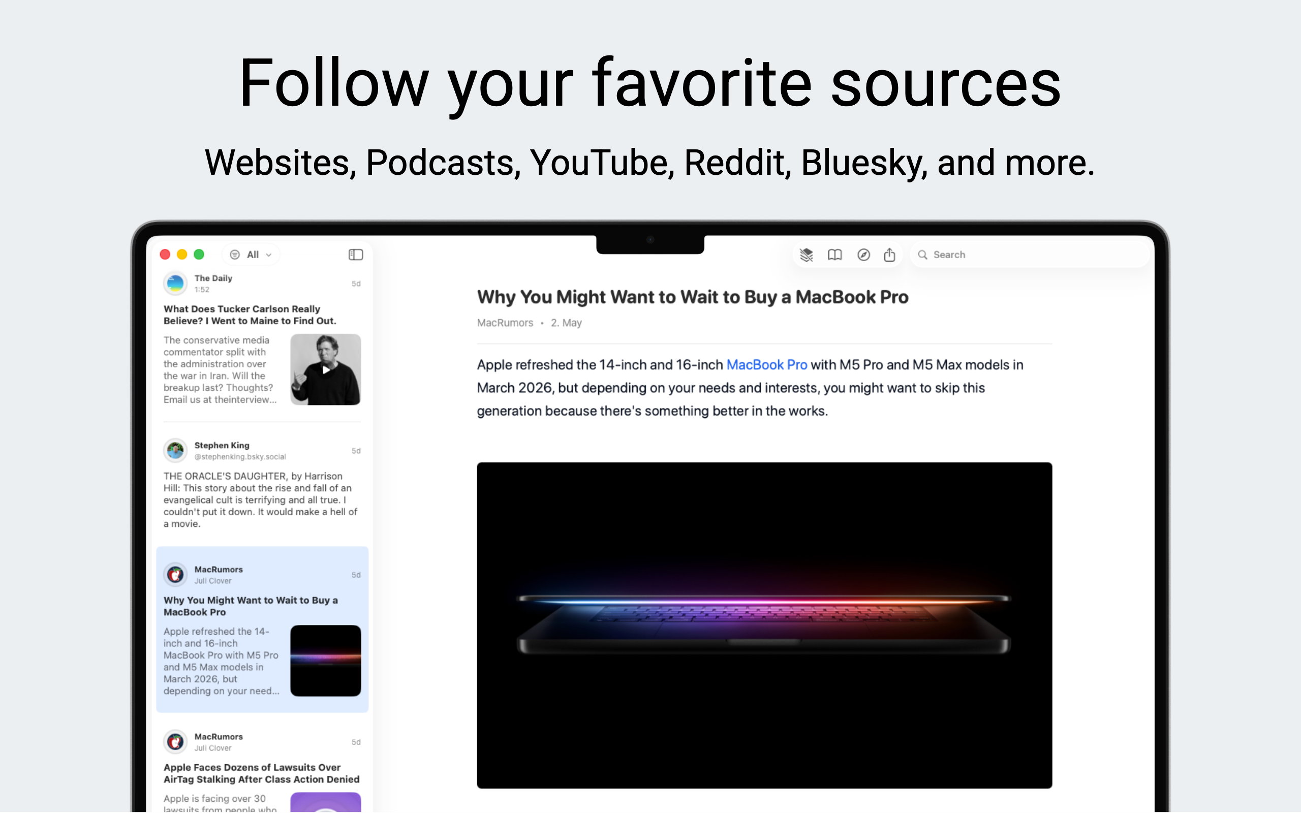 Flat RSS screenshot 12