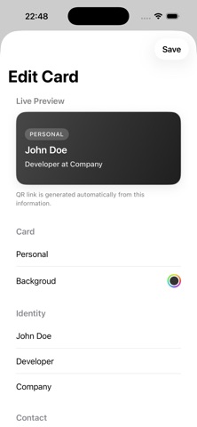 Vizity iPhone screenshot