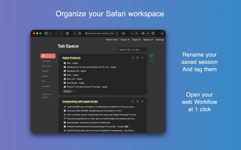 Screenshot #2 pour Tab Space