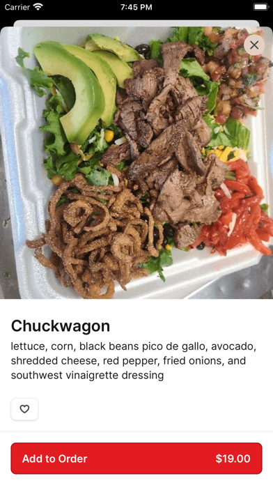 Longhorn Outpost & Barbeque iPhone screenshot 3 - Food & Drink app
