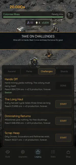 Idle Space Mining screenshot 3
