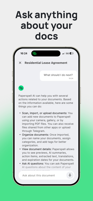 Paperspell AI Document Manager Screenshot 4 of 7