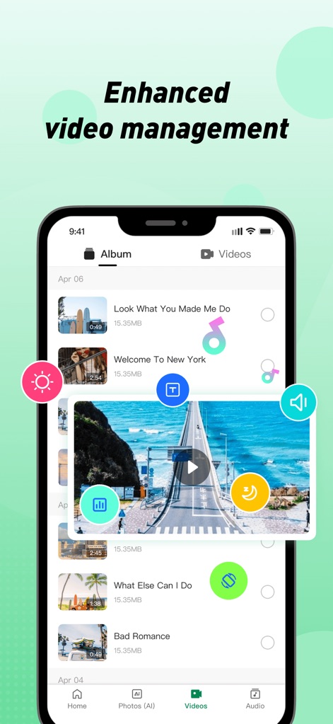 Xender: Transfer, Share Files - Dynamic Video Controls