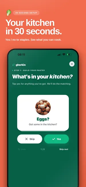 Gherkin: Pantry & Recipes screenshot 2