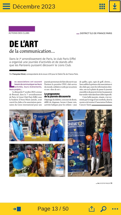 LION Magazine française