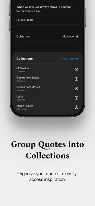 Inkspire - Save Quotes Screenshot 2 of 3