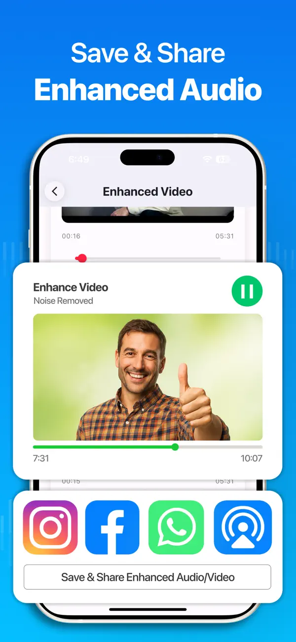#5. Noise Reducer & Audio Enhancer (iOS) 由: Mehroz Sheikh