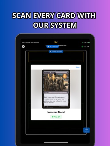 MTG Card Scanner: Lotus Scan iPad screenshot