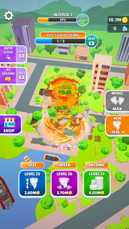 Idle Tornado Simulator screenshot-5