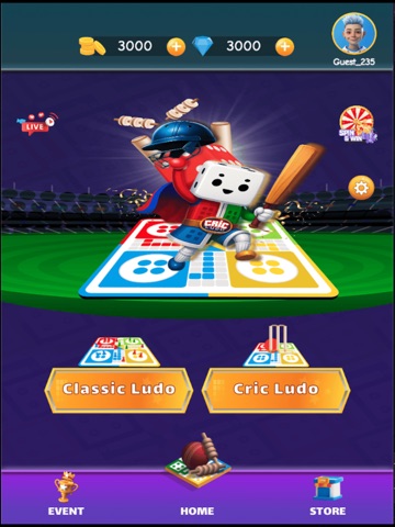 CricLudo iPad screenshot