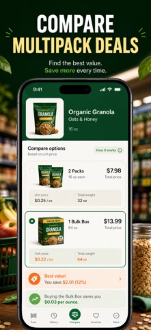 Unit Price: Cost Per Ounce Screenshot 7 of 10