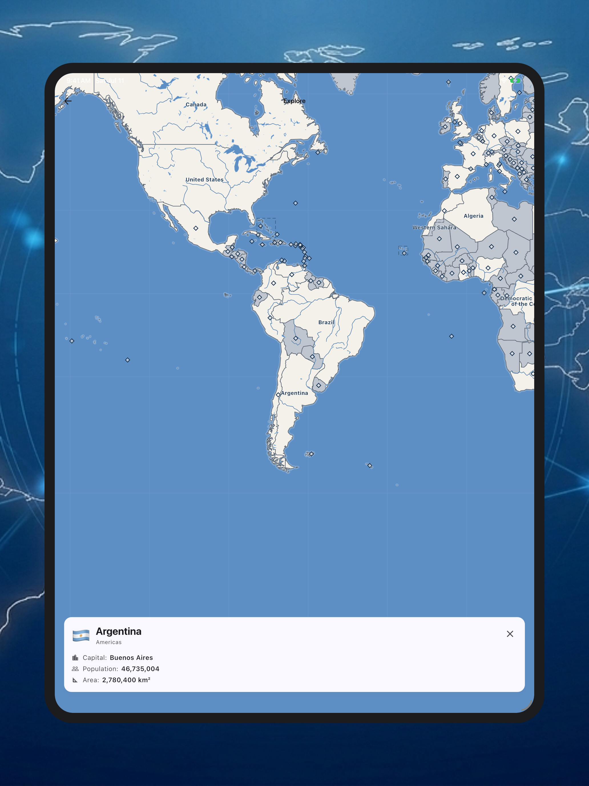 MapIt: World Geography Quiz screenshot 14