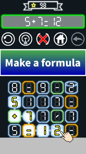 Shikinazori Num&Formula Puzzle screenshot 1