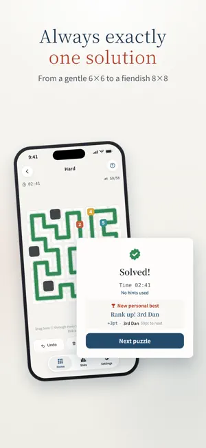 One Line: Number Path Puzzle screenshot 4