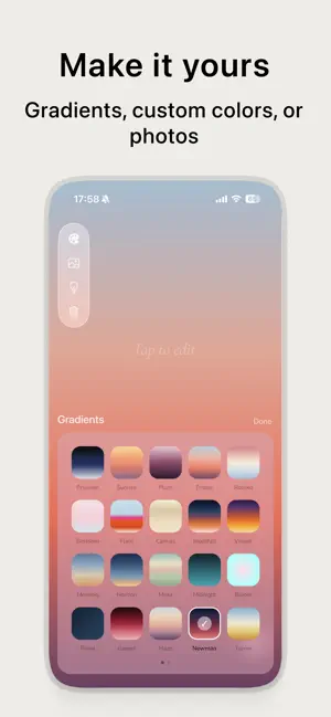 LockScreenNotes - bg text screenshot 4