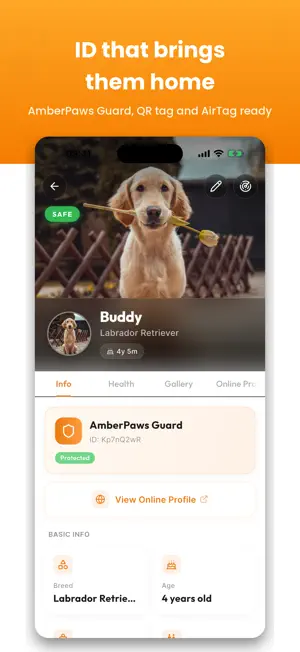 AmberPaws - Find Lost Pets screenshot 1