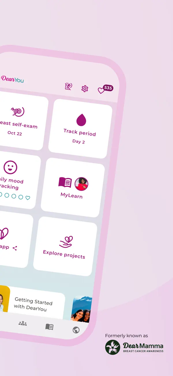 #2. DearYou - Women's Health (iOS) 게시자: The DEAR Foundation