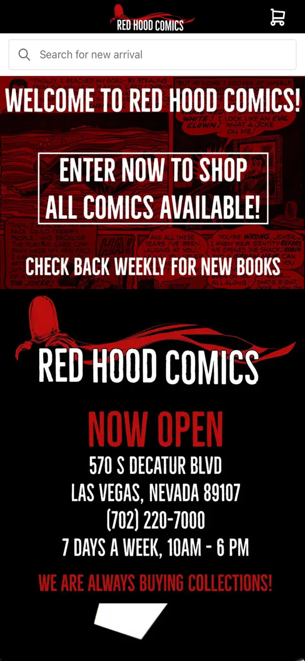 Screenshot #1 pour Red Hood Comics