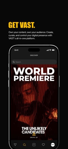 VAST app screenshot
