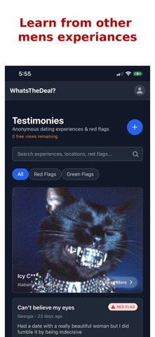 What’s the Deal?  Men’s Dating screenshot