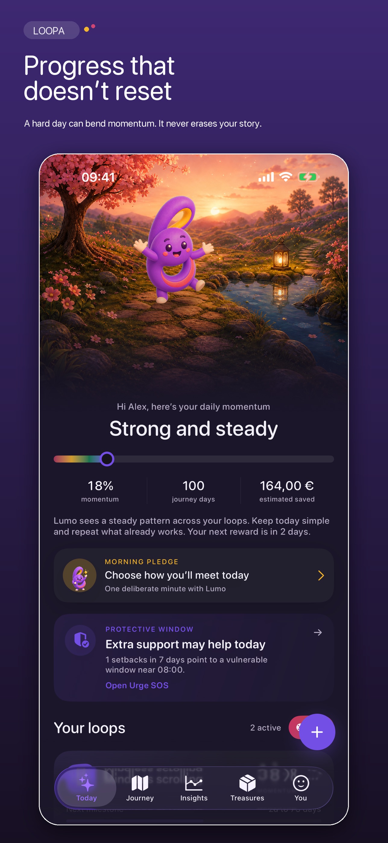 Screenshot 1 of Loopa with Lumo