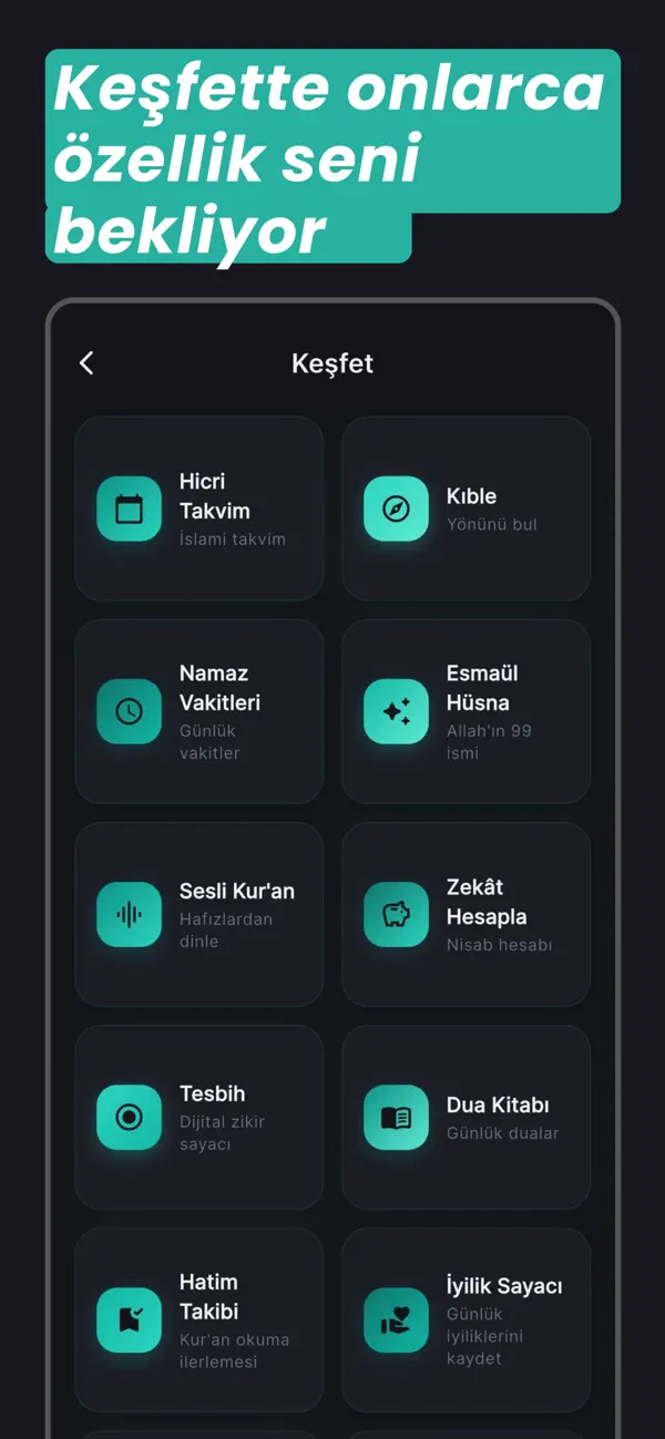 Screenshot #3 pour Huzur AI – Dua & Kur’an