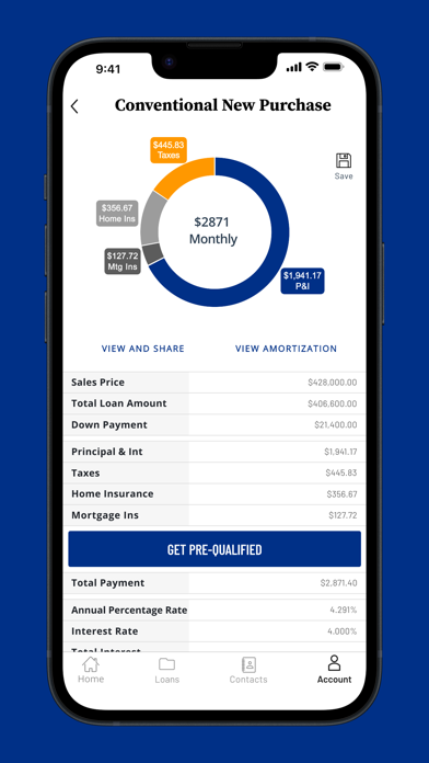 Redstone Mortgage Screenshot