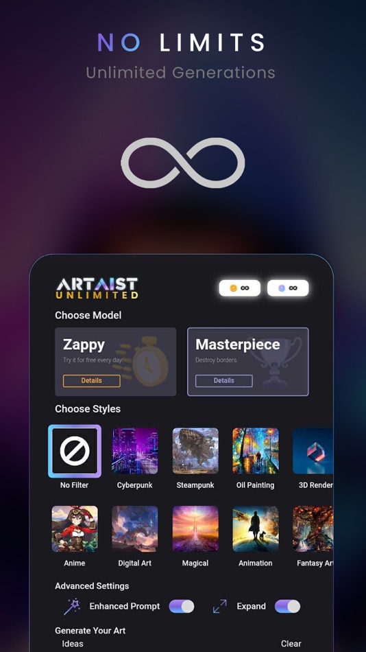 #4. Artaist - Generate AI Art (iOS) 由: Melissa Michael