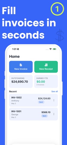 Quick Invoice Maker: Estimate screenshot