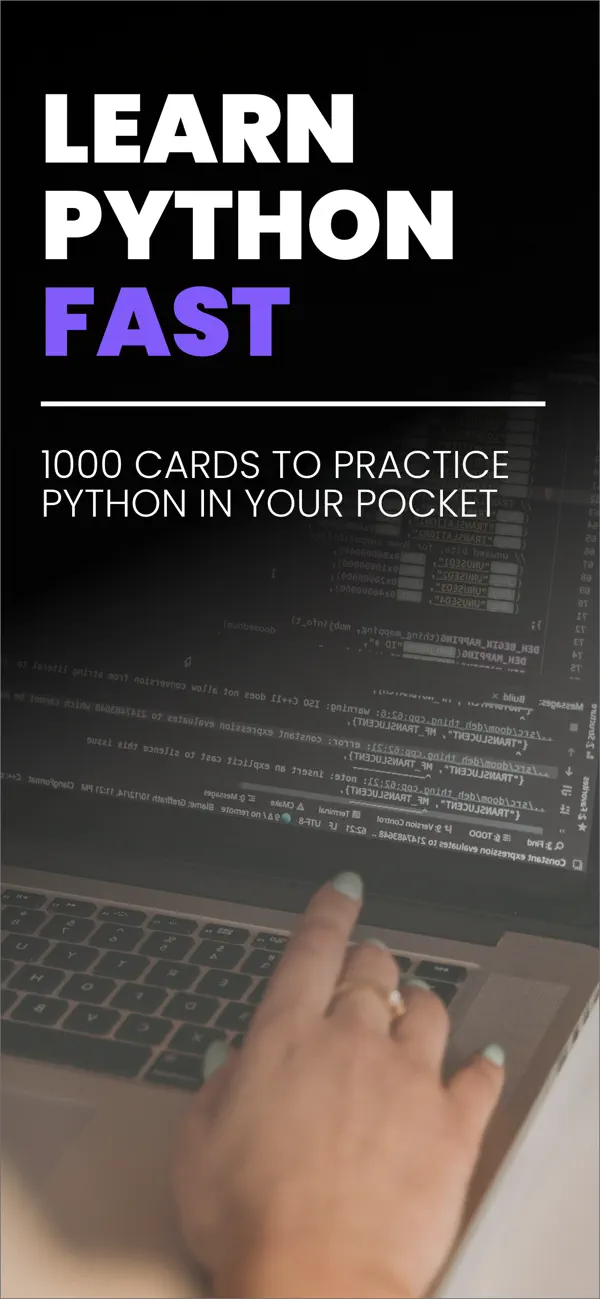 #1. Python Flashcards Mastery (iOS) di: Mustard Seed Apps LLC