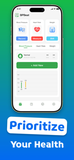 BPBeat: Blood Pressure Log screenshot 3