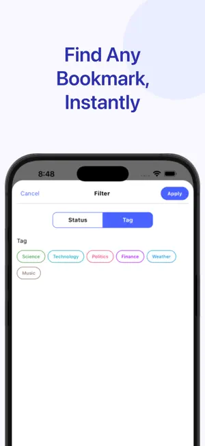 Pile: Smart Bookmarks screenshot 4