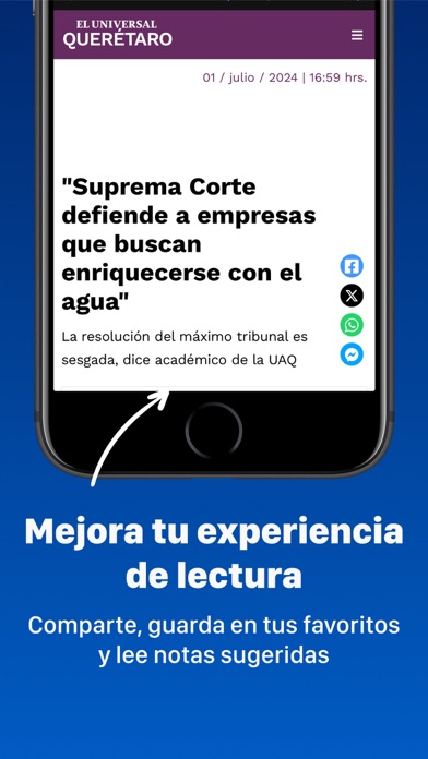 Screenshot #3 pour Periódicos Mexicanos