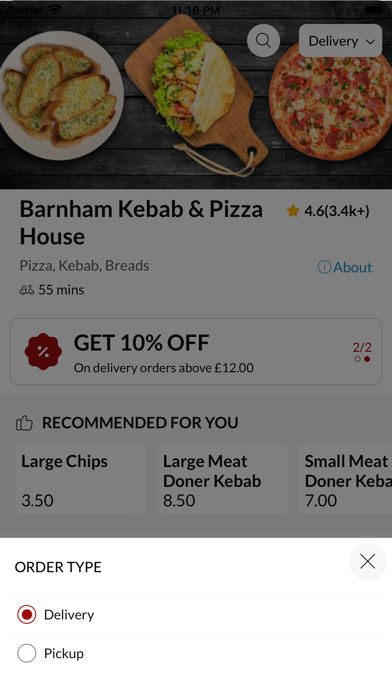 Barnham Kebab & Pizza House Screenshot