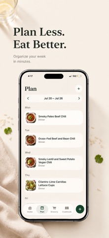 Seedless: Clean Recipes iPhone screenshot