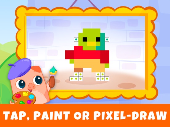 Art Games for Kids: Bibi Tales iPad screenshot 4 - Education app