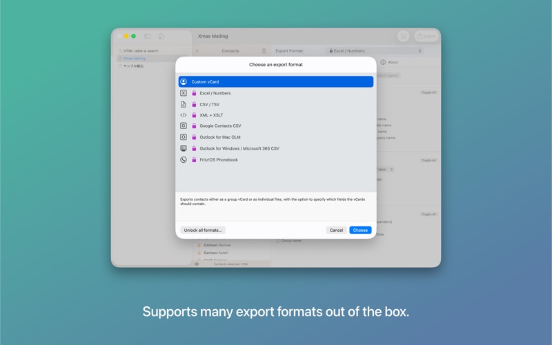 App screenshot